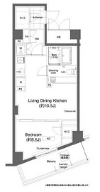 グランハイツ高田馬場 410 間取り図