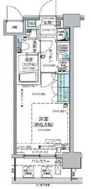 レジディア蒲田5 203 間取り図