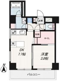 インプルーブ両国 602 間取り図