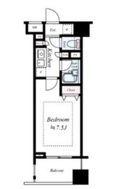 パレステュディオ九段北の丸 1階 間取り図