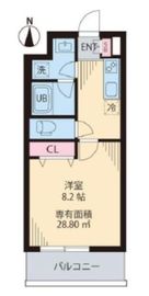 レコルトヴィル高円寺 204 間取り図
