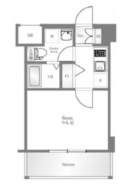 フロンティア横濱EAST 5階 間取り図