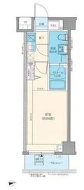ロアール元住吉 2階 間取り図