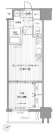 ダイイチフレア川崎 202 間取り図