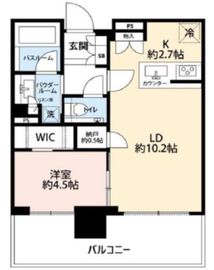 シティタワーズ東京ベイ 28階 間取り図