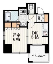 アトラス市ヶ谷 2階 間取り図