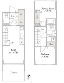 LUMIEC un MEGURO (ルミークアン目黒) 103 間取り図