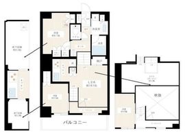 THE KOSUGI TOWER 23階 間取り図