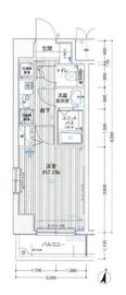 メインステージ赤坂 3階 間取り図