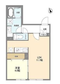 ウェルスクエア二子玉川 301 間取り図