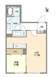 ウェルスクエア二子玉川 401 間取り図