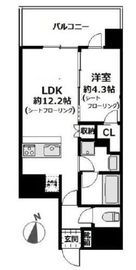Portside Urban Residence (ポートサイドアーバンレジデンス) 702 間取り図
