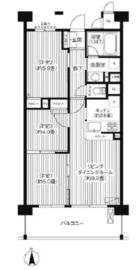 ピエス綱島 106 間取り図