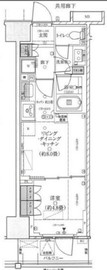 パークホームズ東陽町 1階 間取り図