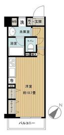 アールケープラザ横浜関内 4階 間取り図