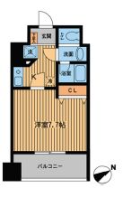 プライムアーバン門前仲町 805 間取り図