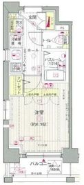 エステムプラザ品川アーバンヒルズ 7階 間取り図