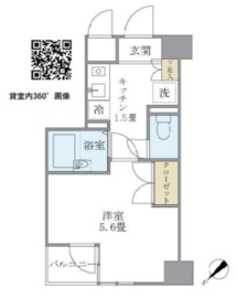 KDXレジデンス横浜関内 203 間取り図
