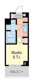 エスティメゾン千石 401 間取り図