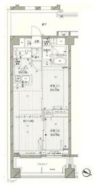 コスモリード西馬込 606 間取り図