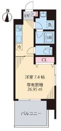 ソルジェンテ中野 201 間取り図