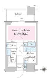 中野ステーションレジデンス 503 間取り図