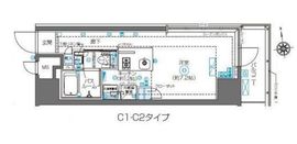 ZOOM東新宿 7階 間取り図