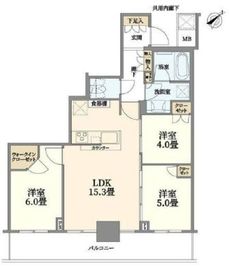 リヴァリエ 10階 間取り図