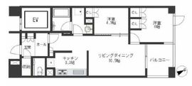 ファインレジデンス三田 4階 間取り図
