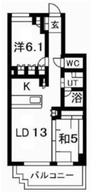 クリオ東新宿壱番館 11階 間取り図
