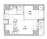 GENOVIA文京千駄木 (ジェノヴィア文京千駄木) 801 間取り図