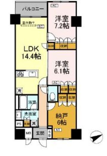 (仮称)中葛西5丁目プロジェクト 104 間取り図