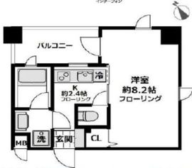 ロイジェント磯子 1階 間取り図