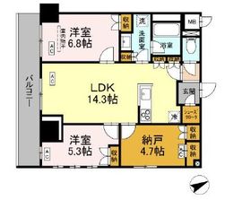 (仮称)中葛西5丁目プロジェクト 203 間取り図