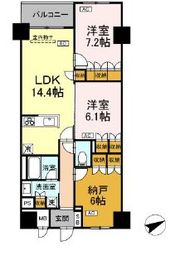 (仮称)中葛西5丁目プロジェクト 305 間取り図