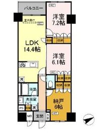 (仮称)中葛西5丁目プロジェクト 209 間取り図