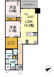 (仮称)中葛西5丁目プロジェクト 212 間取り図