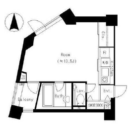 トゥールブランシュ麻布 3階 間取り図