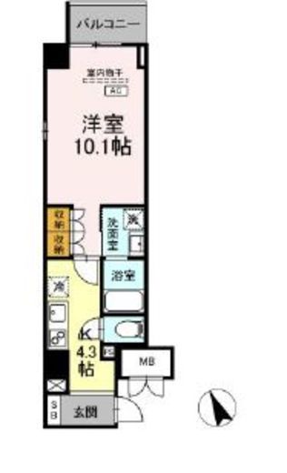 (仮称)中葛西5丁目プロジェクト 322 間取り図