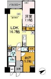 (仮称)中葛西5丁目プロジェクト 610 間取り図