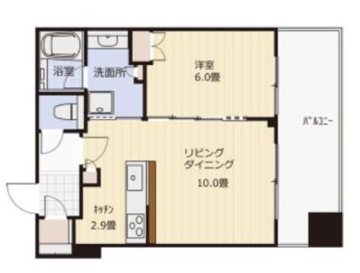 ザ・タワー横須賀中央 22階 間取り図