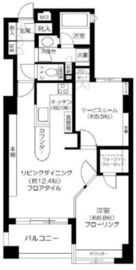サンクタス大島 6階 間取り図
