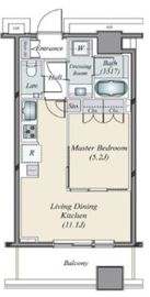 WORLD TOWER RESIDENCE 23階 間取り図