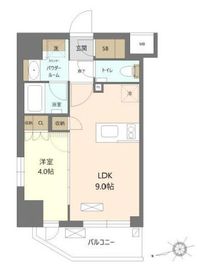 デュオステージ立川曙町 7階 間取り図