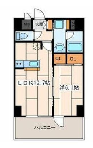 RALLY'S (ラリーズ) 6階 間取り図