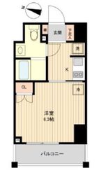 レノス新子安 1010 間取り図
