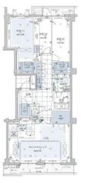 グランドメゾンThe山手253Garden 2階 間取り図