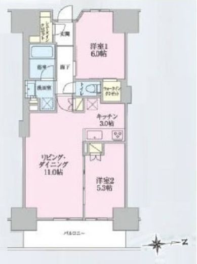 トラープランド翠命館 707 間取り図