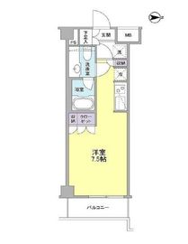 リバーレ蒲田仲六郷 212 間取り図