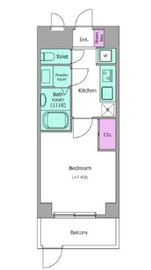 LOC'S KIKUNA 108 間取り図